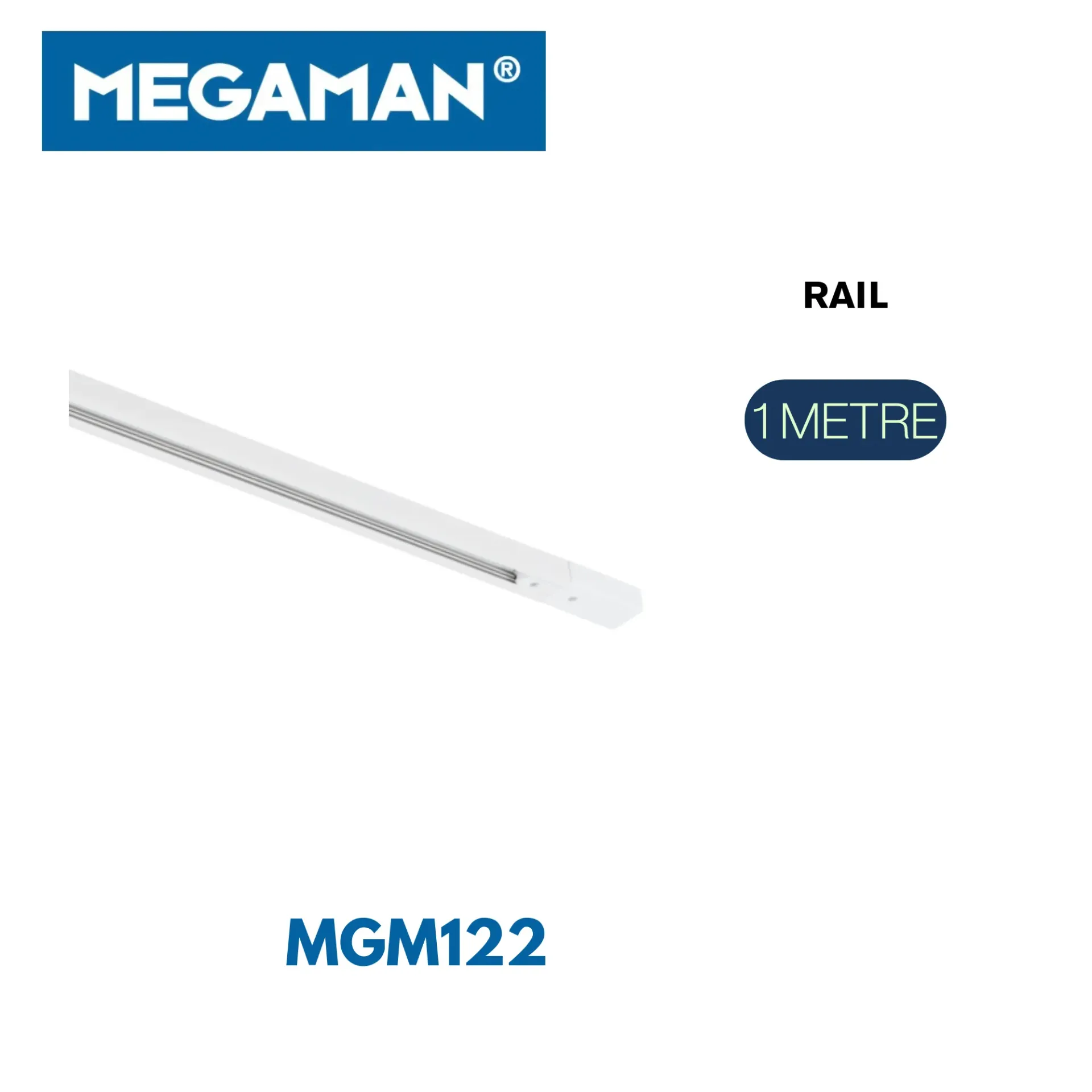 [MGM122] M rail blanc Doris Megaman (20pcs/ct)