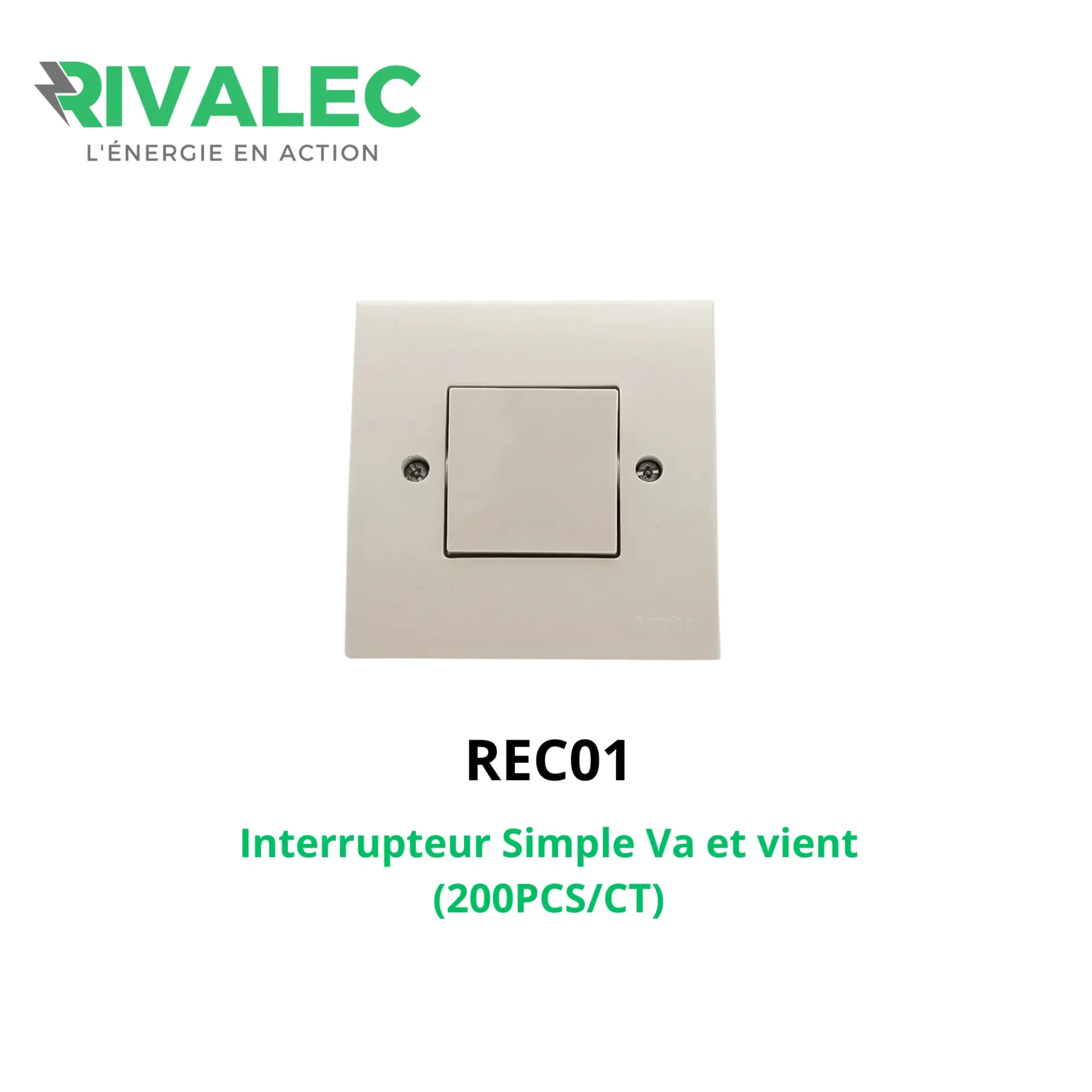 [REC01] Interrupteur SAVV RIVALEC Y5221/20A (200pcs/ct)