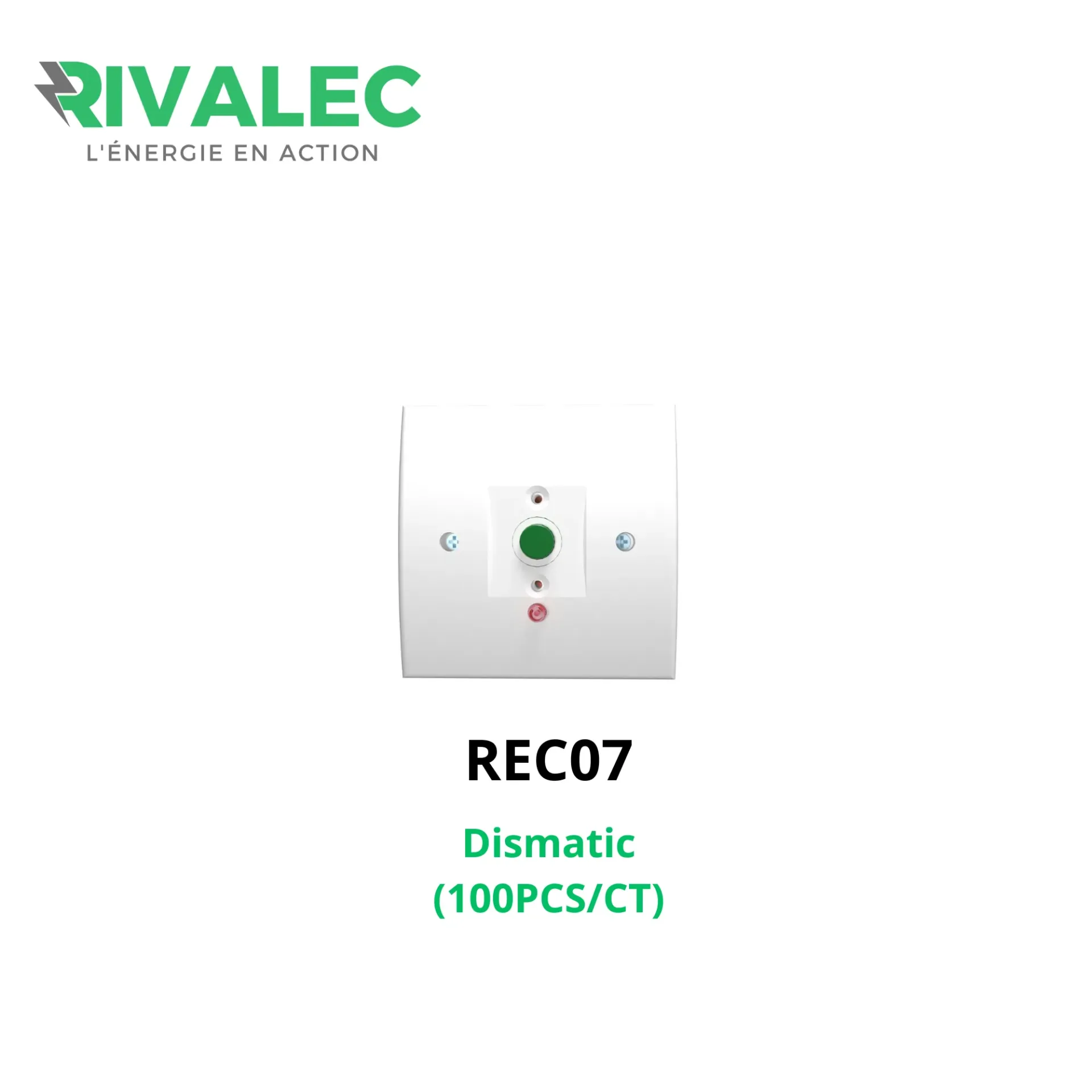 [REC07] Dismatic Disjoncteur thermique 20A RIVALEC Y5226/20A (100pcs/ct)