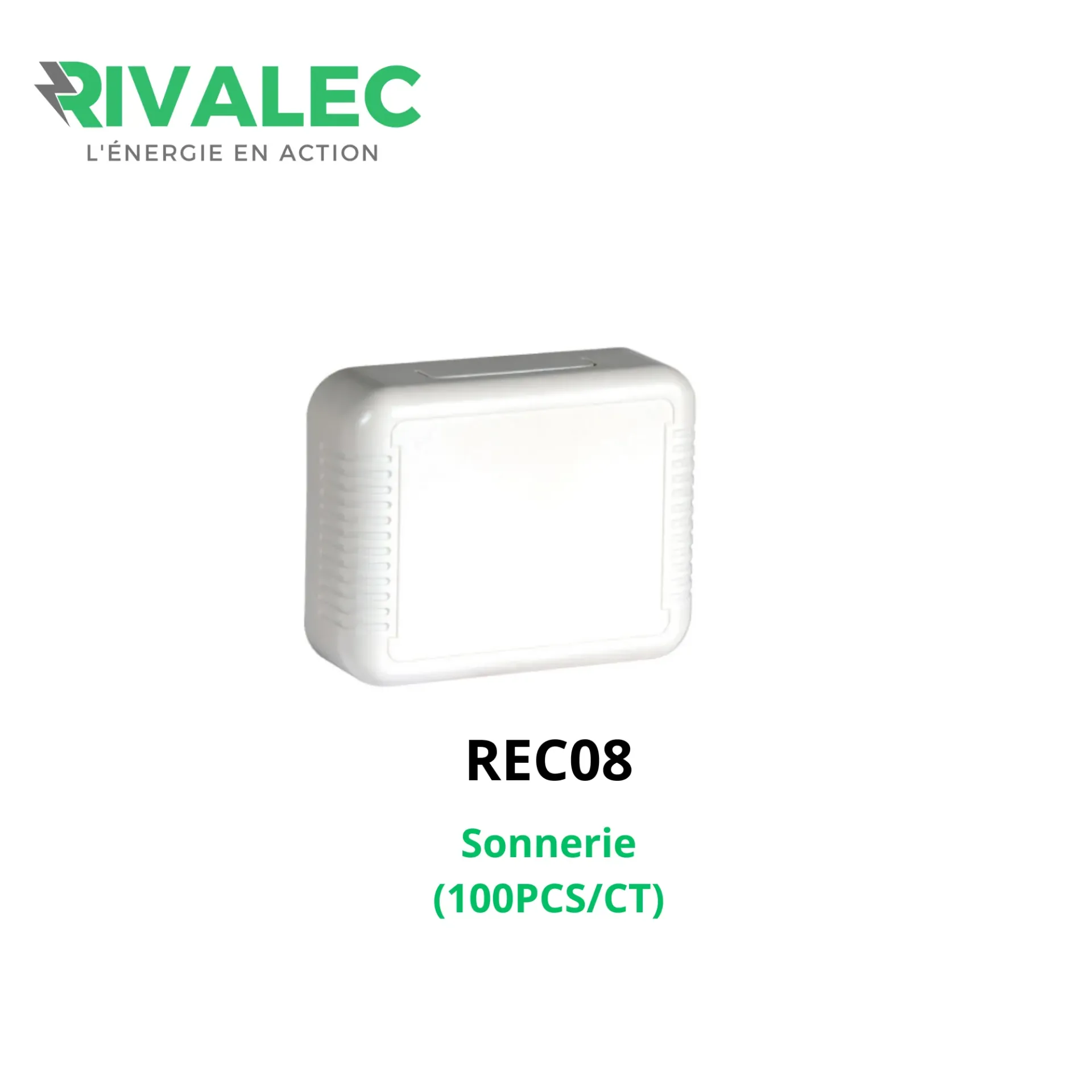 [REC08] Sonnerie 2 tons 6320 RIVALEC (100pcs/ct)