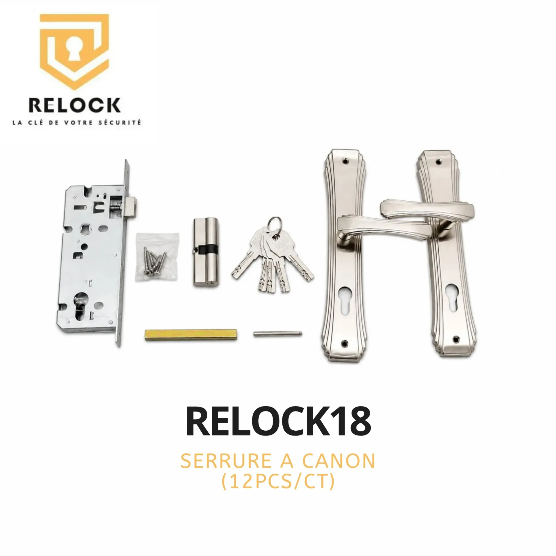 [RELOCK18] SERRURE B1020 RELOCK18 (12PCS/CTS)