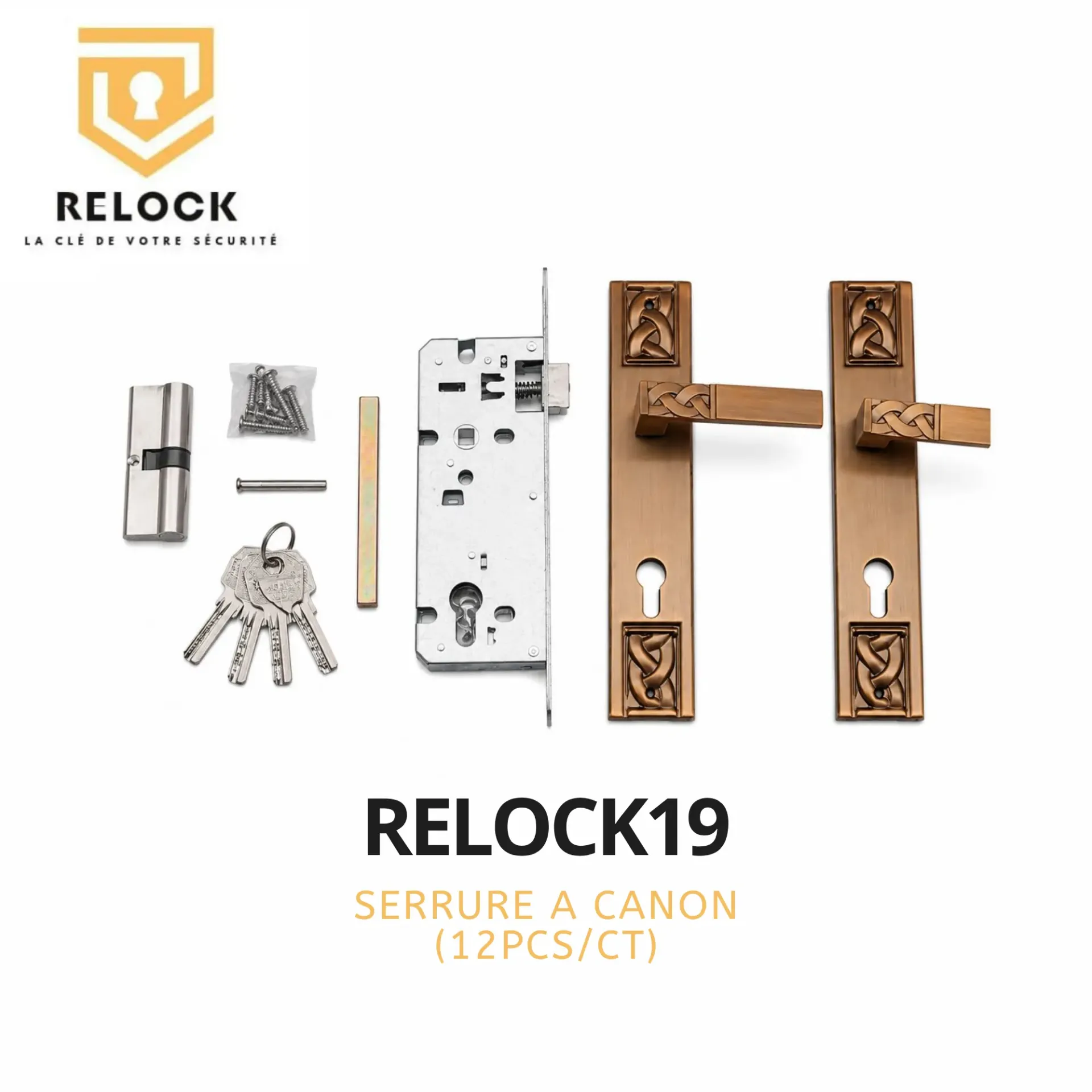 [RELOCK19] SERRURE B1009 RELOCK19 (12PCS/CTS)