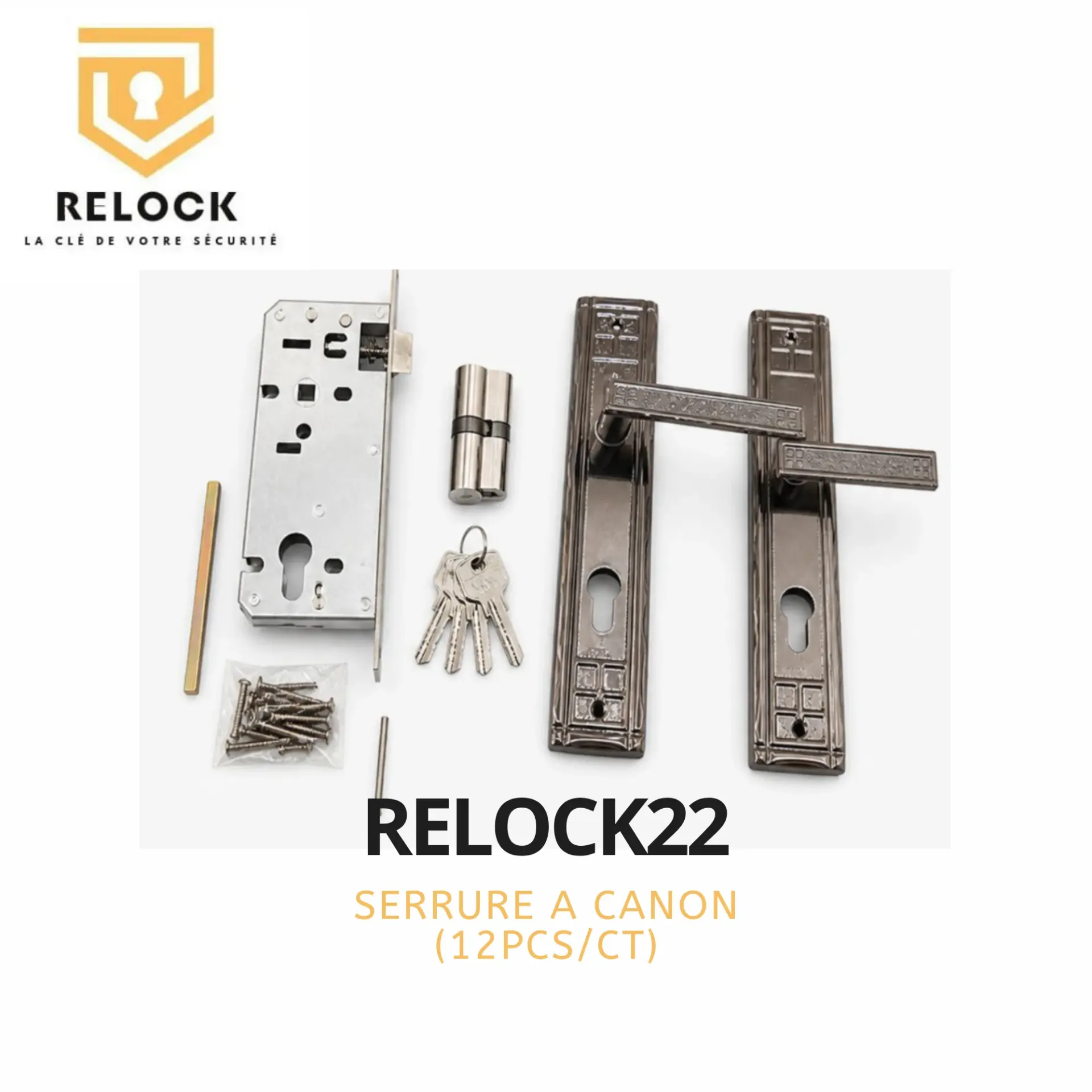 [RELOCK22] SERRURE B1012 RELOCK22 (12PCS/CTS)