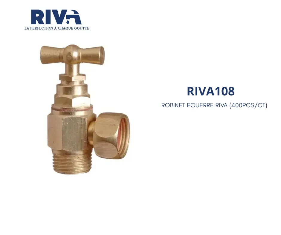 [RIVA108] ROBINET EQUERRE RIVA (400PCS/CT)