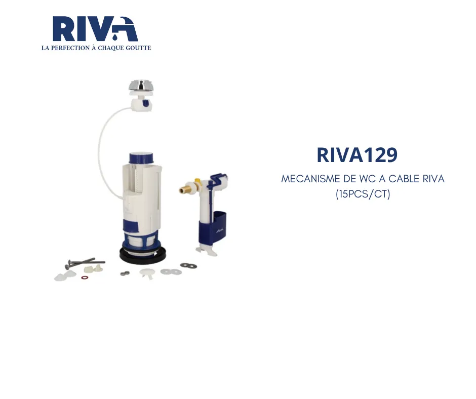[RIVA129] Mecanisme a cable RIVA (15pcs/ctn)