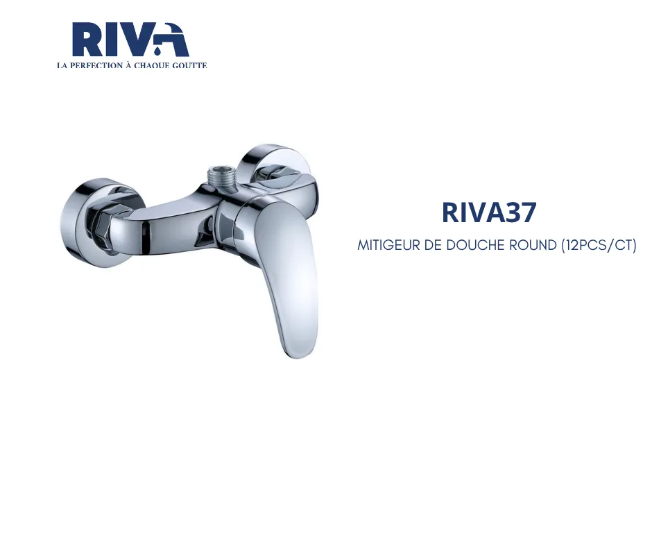 [RIVA37] MITIGEUR DE DOUCHE ROUND RIVA 37 (12PCS/CT)