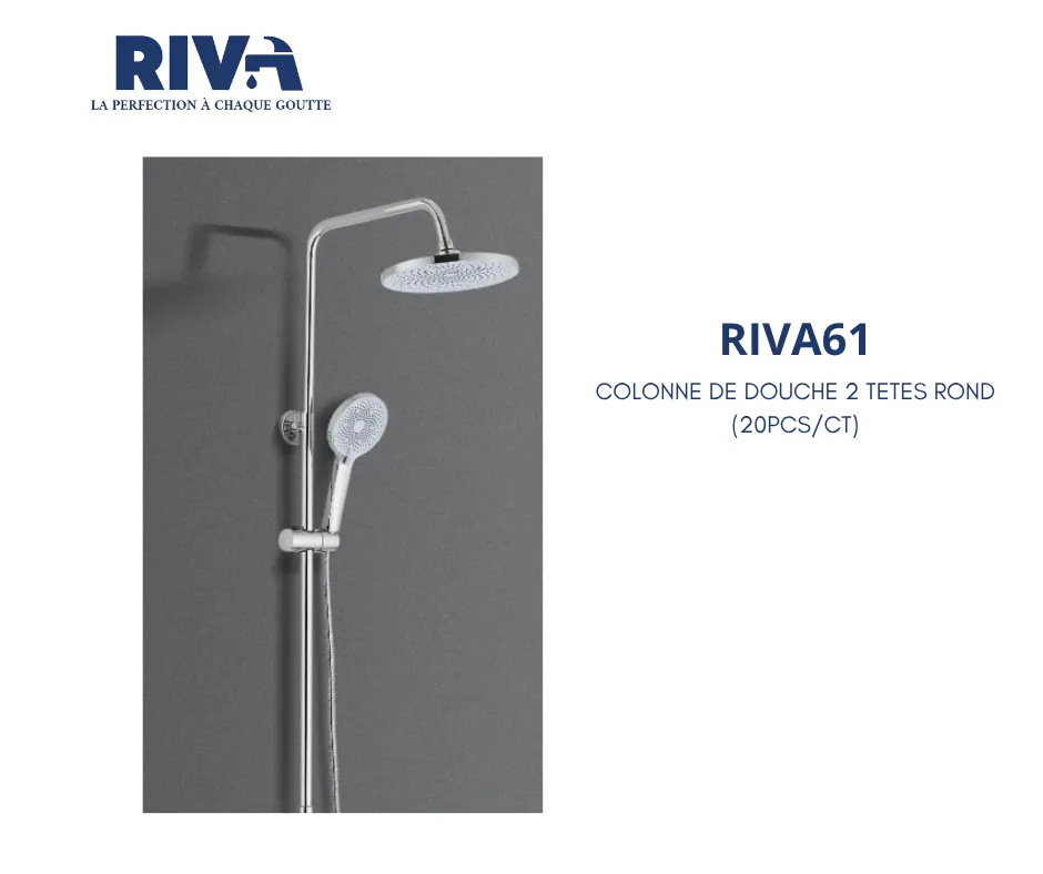 [RIVA61] COLONNE DE DOUCHE STANDARD RIVA 61 (20pcs/cts)