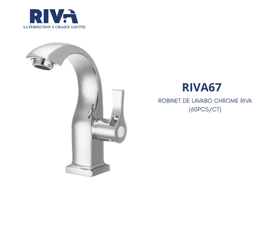 [RIVA67] ROBINET DE LAVABO SIMPLE RIVA 67 (60PCS/CT)