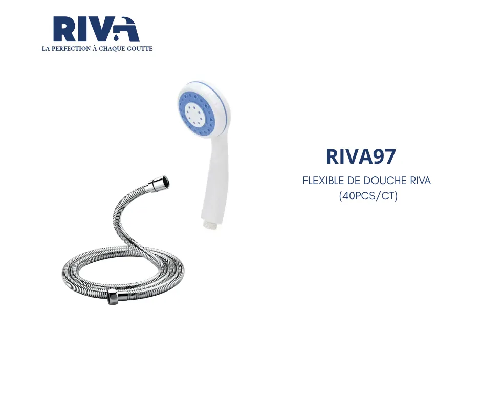 [RIVA97] FLEXIBLE DE DOUCHE SAC RIVA 97 (40PCS/CT)