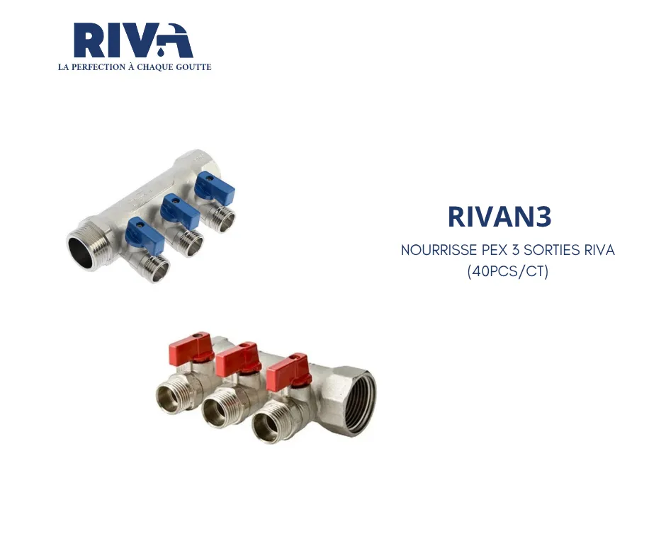 [RIVAN3] Nourisse pex 3 sorties RIVA (40PCS/CT)