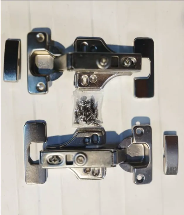 [P01] Paire de paumelle encastré hydraulique (60paires/ctn)